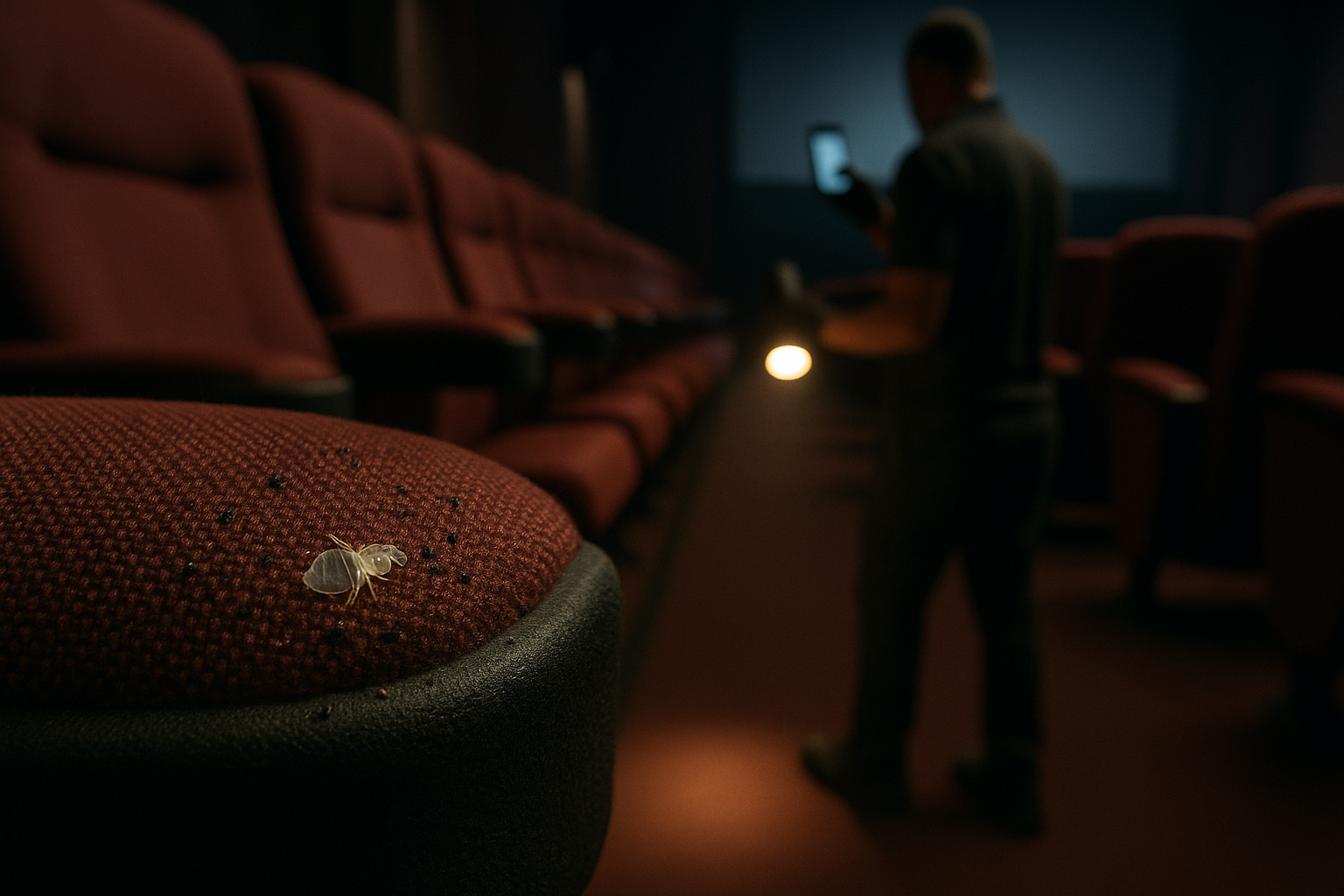 Punaises de lit en salle de cinéma : protocole opérationnel et prévention continue